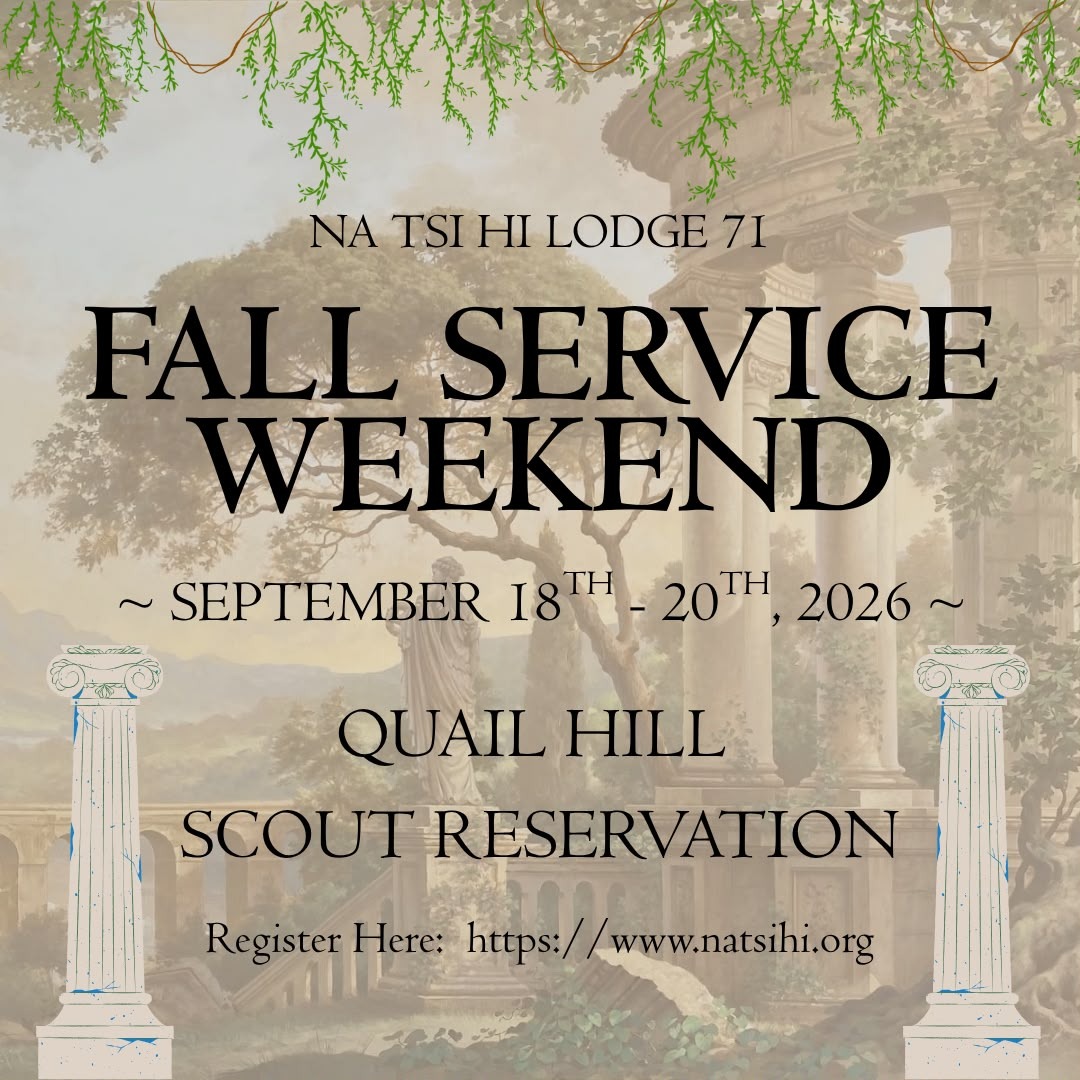 Fall Service Weekend 2026 Registration Open